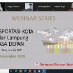 Kampus Terbaik di Lampung Universitas Teknokrat Indonesia Gelar Webinar Betajuk Transportasi Masa Depan Kota Bandar Lampung