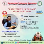 “Hospitality in the Air” Virtual Talk Vol IV