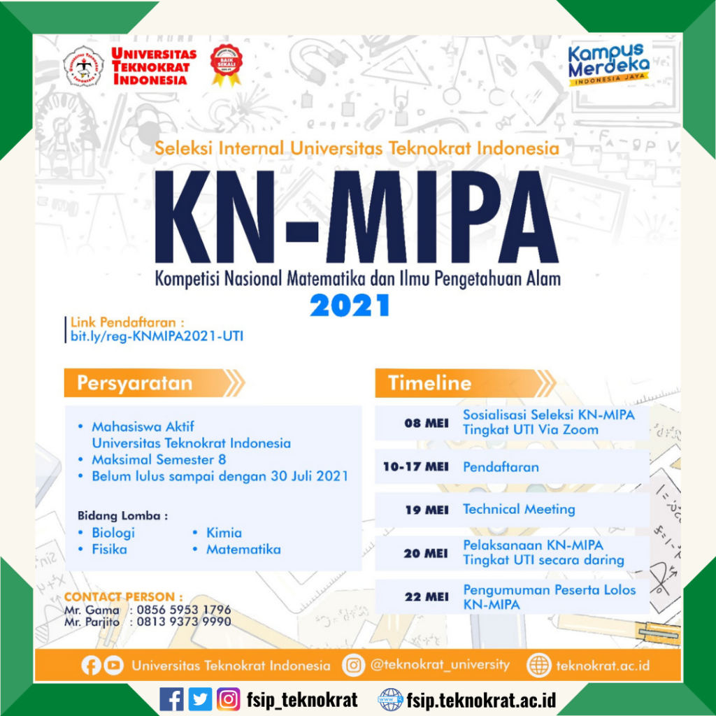 Kompetisi Nasional Matematika dan Ilmu Pengetahuan Alam (KN-MIPA)