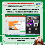 Dekan FSIP UTI beri Pemaparan Materi di Webinar Series Universitas Bengkulu