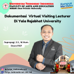 Virtual Visiting Lecturer Documentation at Yala Rajabhat University