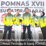 Students of Sports Education Won 3 Bronze Medals in Pomnas Event