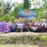 DIES NATALIS UNIVERSITAS TEKNOKRAT INDONESIA KE 6 TAHUN SEGENAP SIVITAS AKADEMIKA TEBAR BENIH IKAN WUJUDKAN TEKNOKRAT GREEN CAMPUS 2023