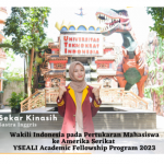 Sekar Kinasih, English Literature Student Representing Indonesia on Student Exchange to the United States – YSEALI Academic Fellowship Program 2023