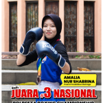 Mahasiswi Pendidikan Olahraga Teknokrat Raih Medali Perunggu di Polresta Boxing Championship 2026