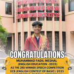 Mahasiswa Universitas Teknokrat Indonesia Raih Juara 3 Lomba Speech Nasional di Universitas Jenderal Soedirman